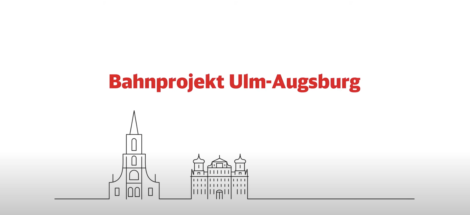 Bahnprojekt Ulm-Augsburg im Überblick