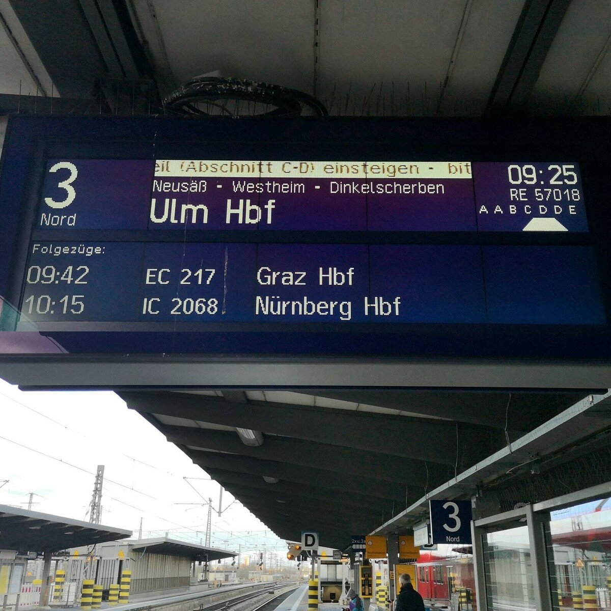 Fuggerexpress nach Ulm